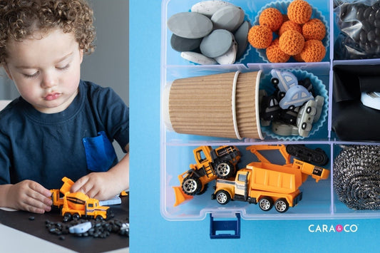 DIY Sensory Bins for Play Based Learning - Cara & Co Craft Supply