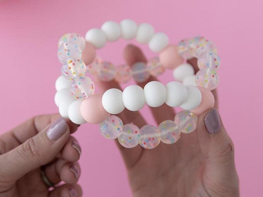 Double Hole Bead Teething Toy - Cara & Co Craft Supply