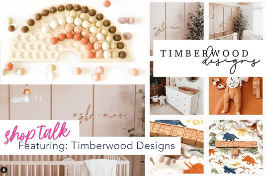 Shop Talk:  Timberwood Designs - Cara & Co Craft Supply