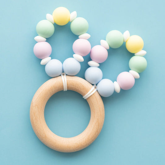 Shop the Image Bunny Ear Teething Toy from Cara & Co Craft Supply