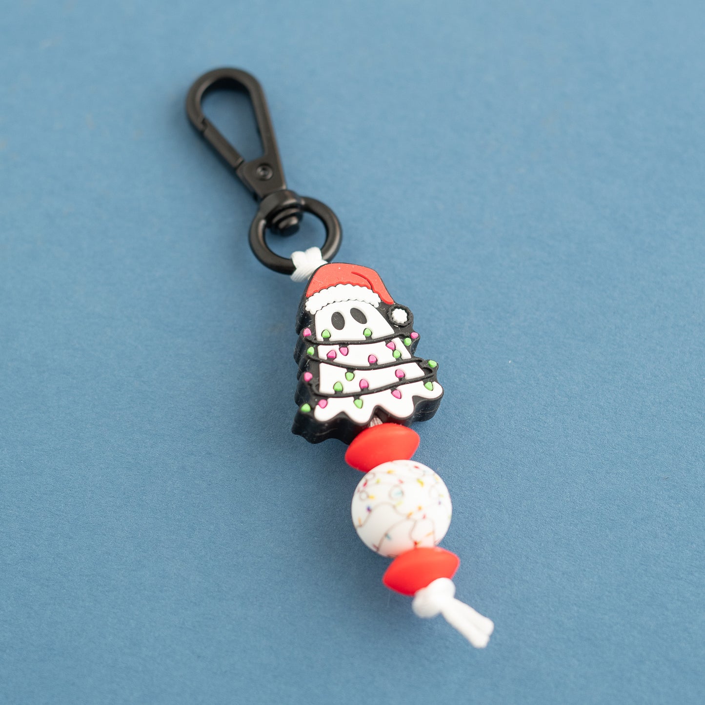 Jingle Boo Keychain Shop the Image with silicone beads for crafting