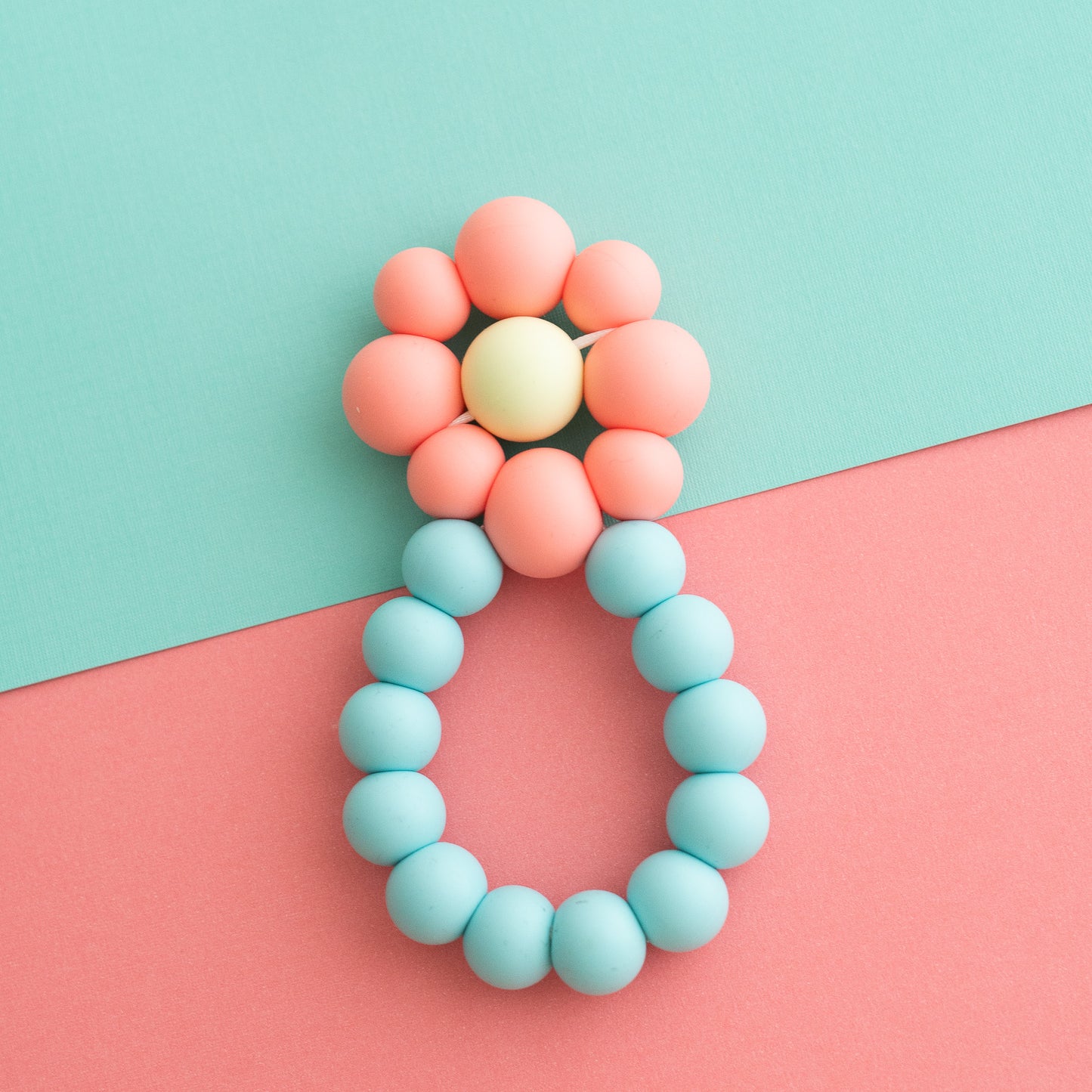 Shop the Image Spring Blossom Flower Teether from Cara & Co Crafting Supply