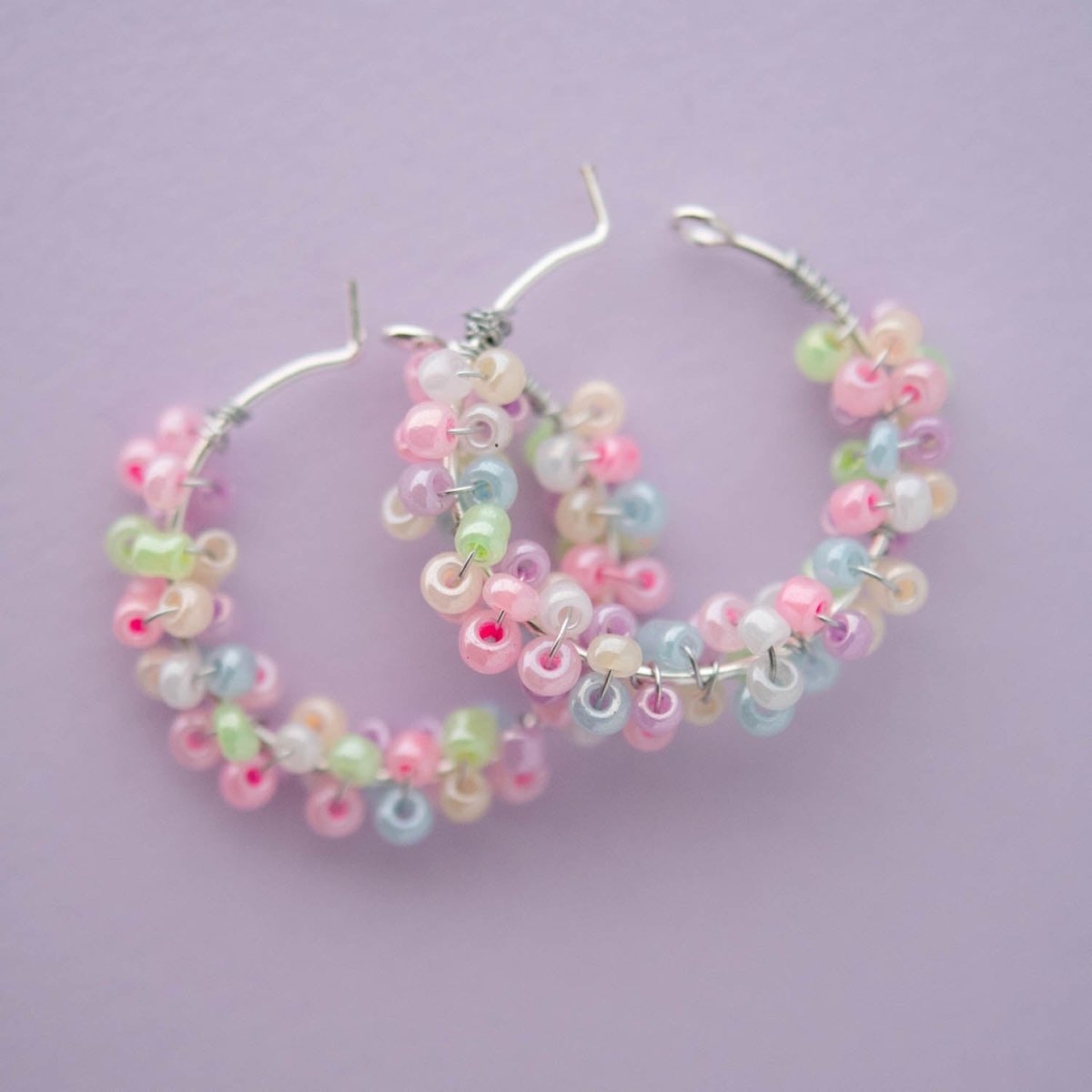 Circle Earrings from Cara & Co Craft Supply