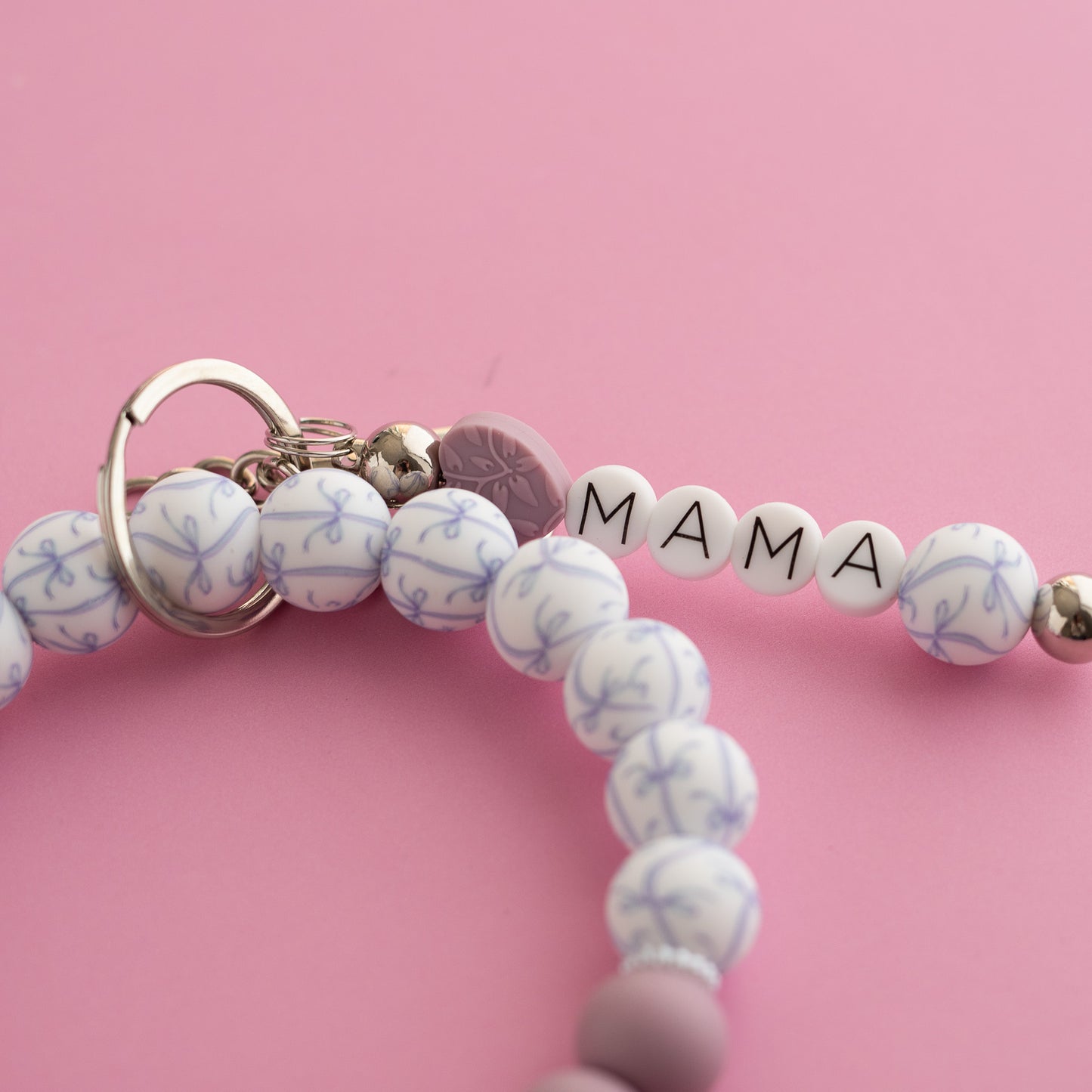 Mother's Day Wristlet DIY Kit for Silicone Crafting from Cara & Co Crafting Supply