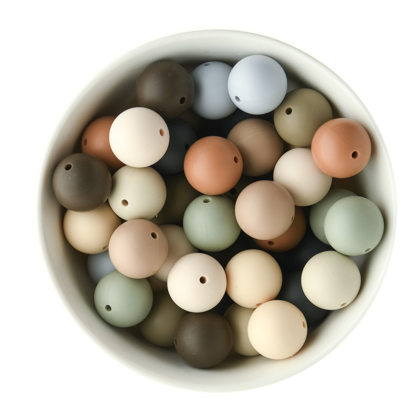 Creekbed 19mm Round Silicone Bead Packs
