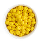 Silicone Shape Beads Abacus 14mm Sunshine Yellow from Cara & Co Craft Supply