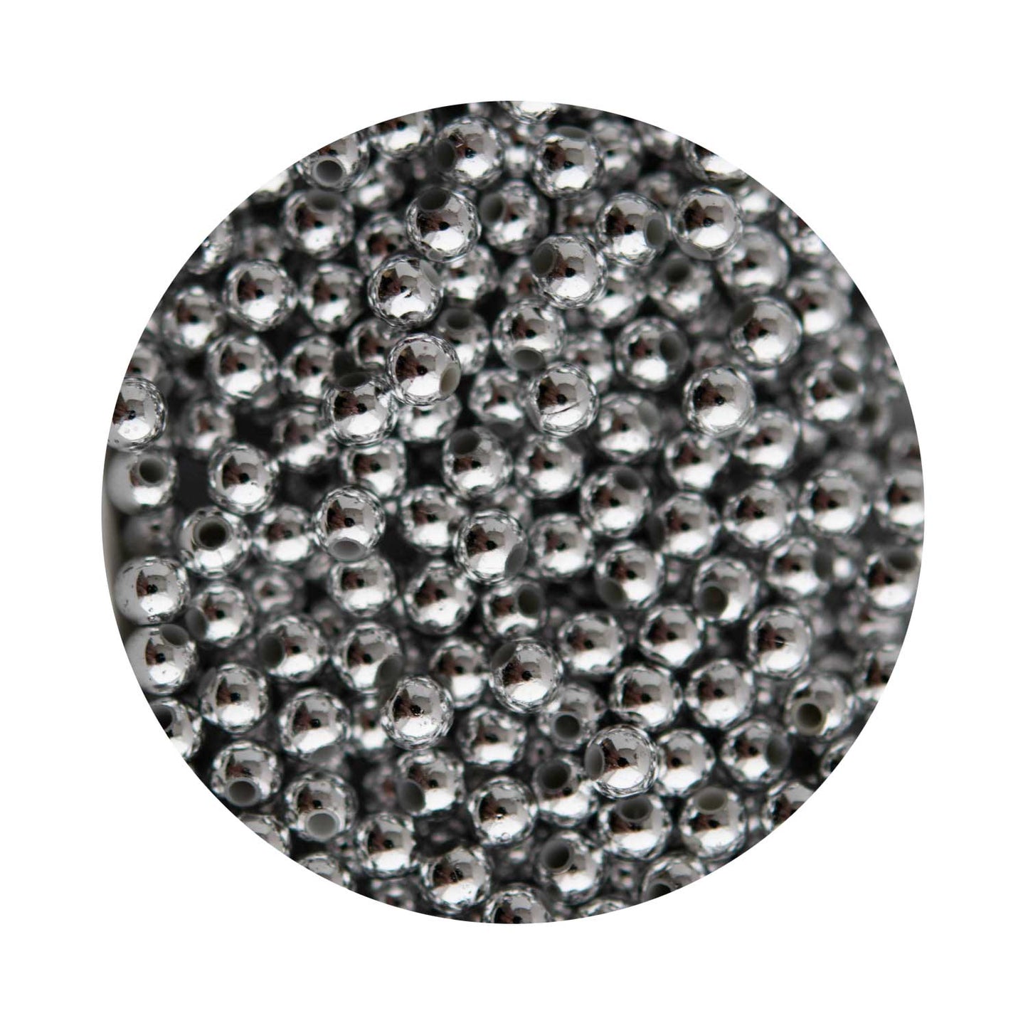 4mm Metallic Seed Beads