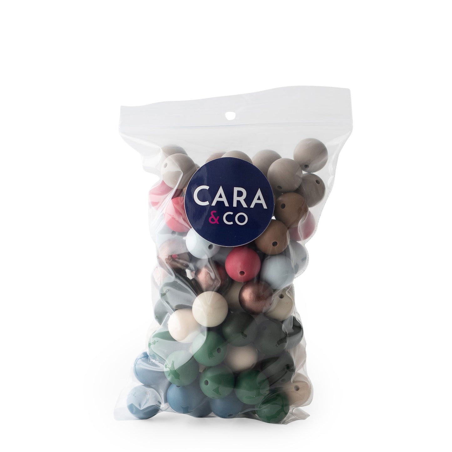 Winter 15mm Round Bead Packs Silicone beads