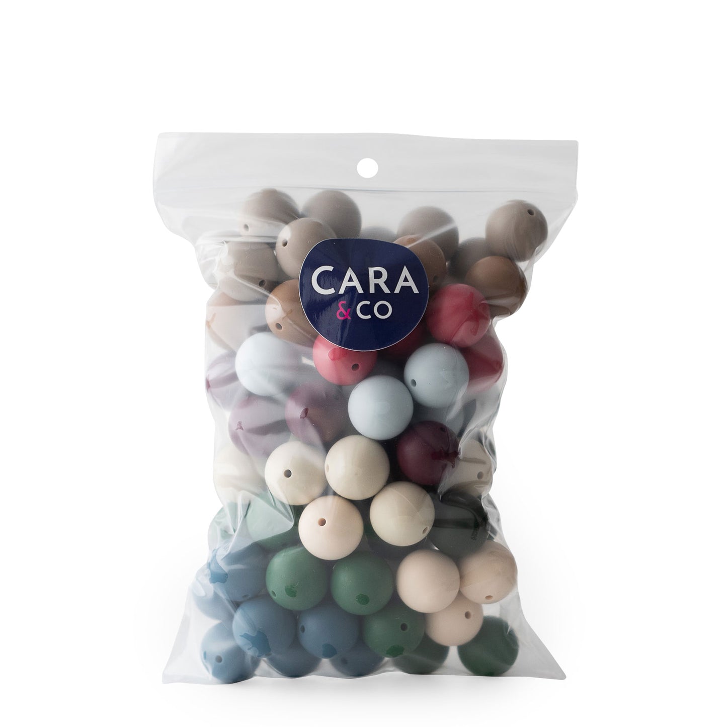 Winter 19mm Round Bead Packs Silicone beads