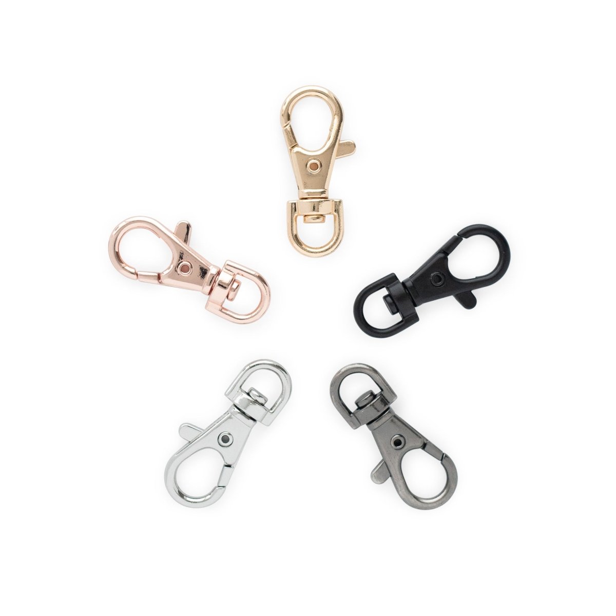 Premium Small Hook Lanyard Clip Assorted Pack