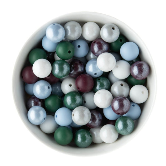 Frosty Forest Opal Silicone Bead Packs