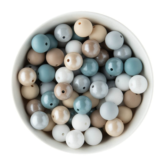 Grey Mist Opal Silicone Bead Packs