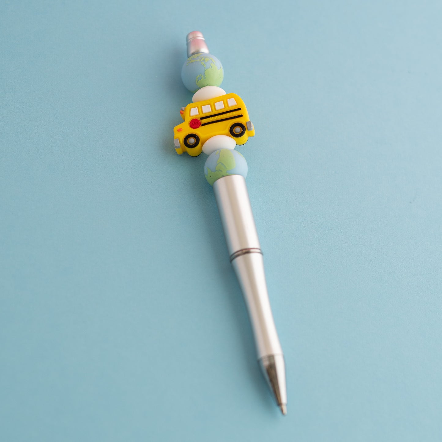 Shop the Image Wheels on the Bus Silicone Beads