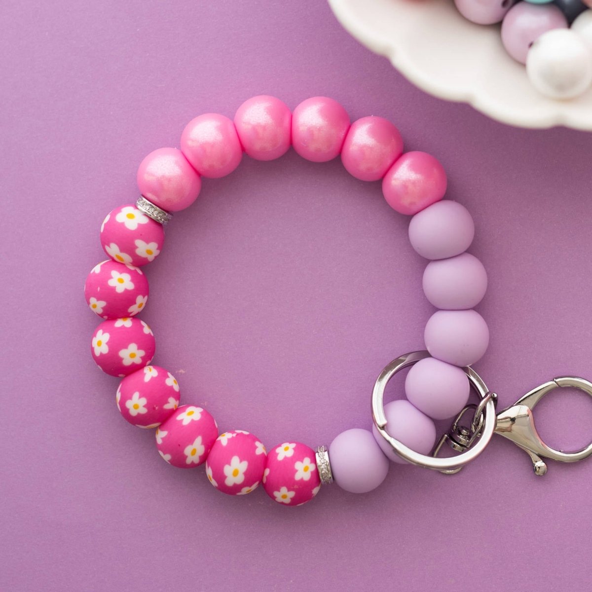 Shop the Image Fancy Florals Wristlet from Cara & Co Craft Supply