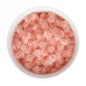 Accent Beads Frosted Flowers Salmon from Cara & Co Craft Supply