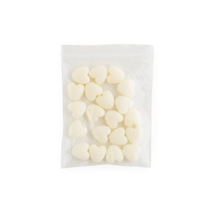 Accent Beads Hearts Mini Cream from Cara & Co Craft Supply