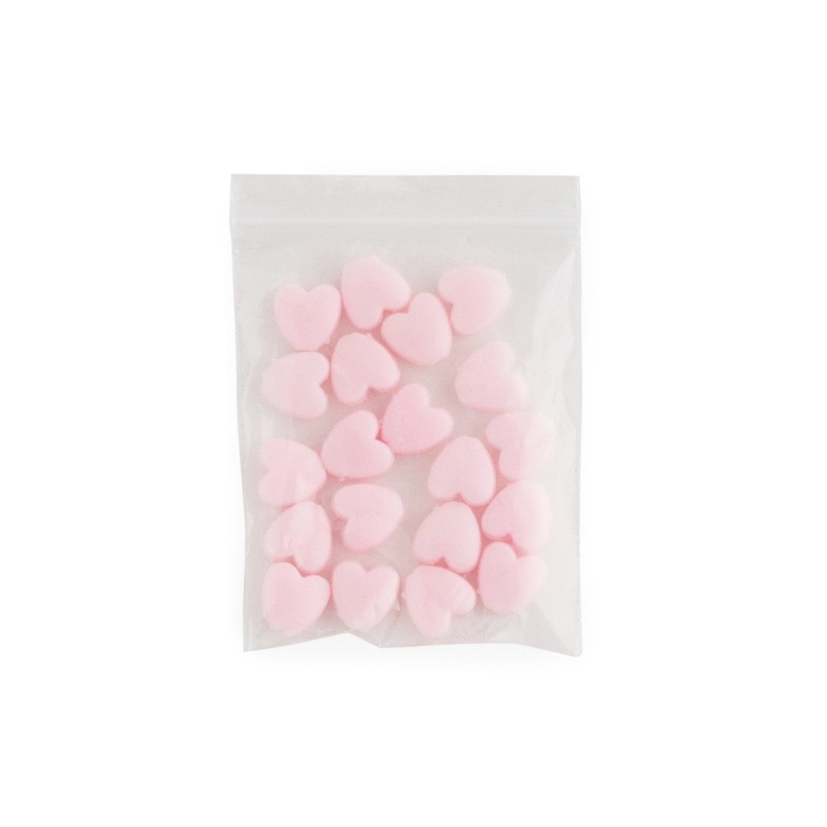 Accent Beads Hearts Mini Light Pink from Cara & Co Craft Supply