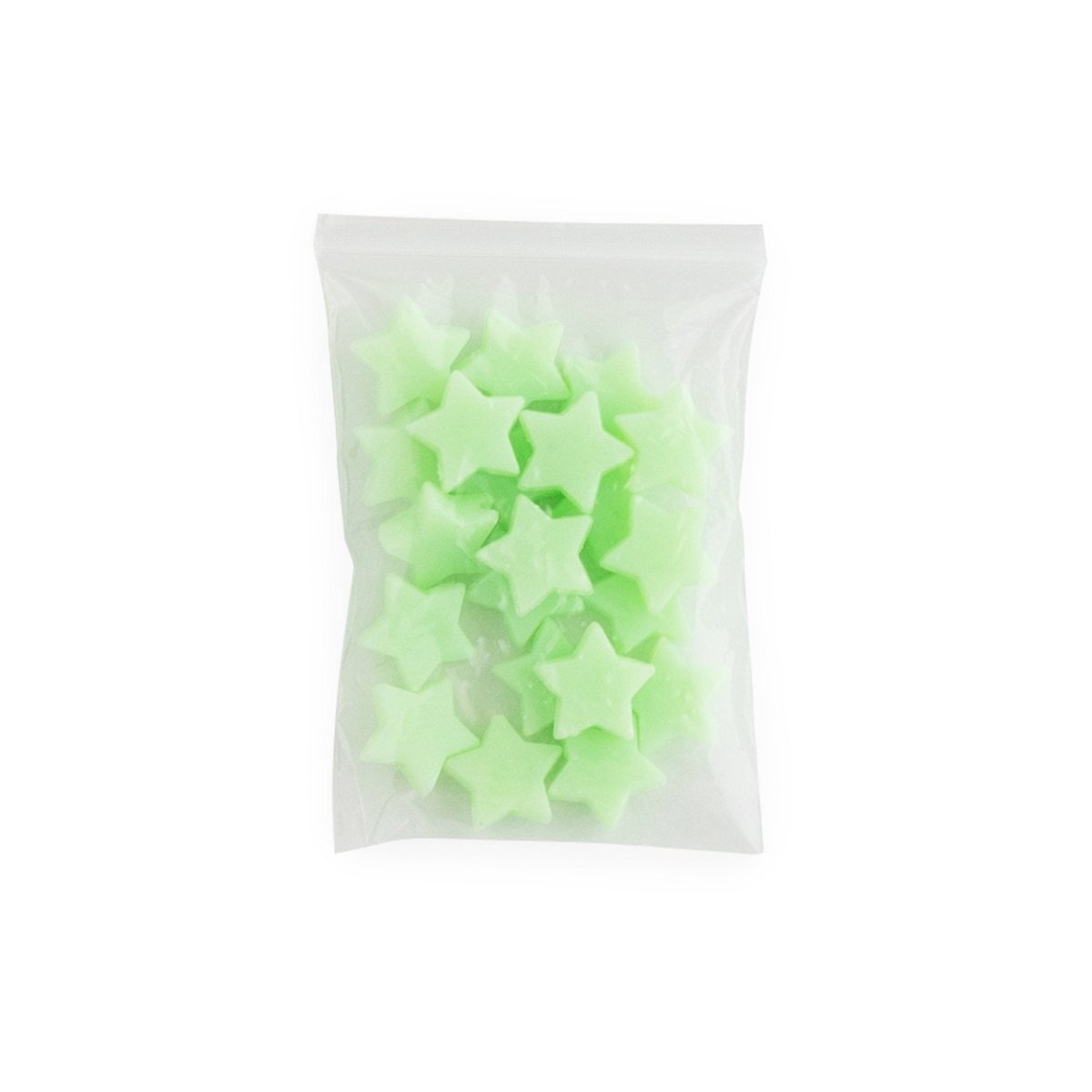 Accent Beads Stars Mini Light Green from Cara & Co Craft Supply