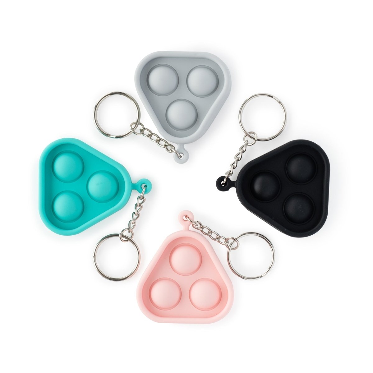 Accessories Bubble-Popper Keychain Black from Cara & Co Craft Supply