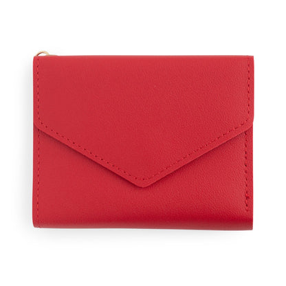 Accessories Mini Trifold Wallets Bright Red from Cara & Co Craft Supply