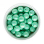 Acrylic Round Beads AB Solid 20mm Light Green from Cara & Co Craft Supply
