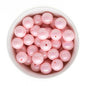 Acrylic Round Beads AB Solid 20mm Light Pink from Cara & Co Craft Supply