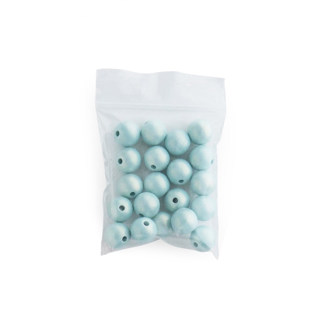 Acrylic Round Beads Matte Metallic 10mm Blue from Cara & Co Craft Supply