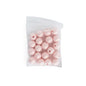 Acrylic Round Beads Matte Metallic 10mm Pink from Cara & Co Craft Supply