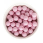 Acrylic Round Beads Matte Solid 16mm Light Pink from Cara & Co Craft Supply