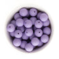 Acrylic Round Beads Matte Solid 20mm Light Purple from Cara & Co Craft Supply