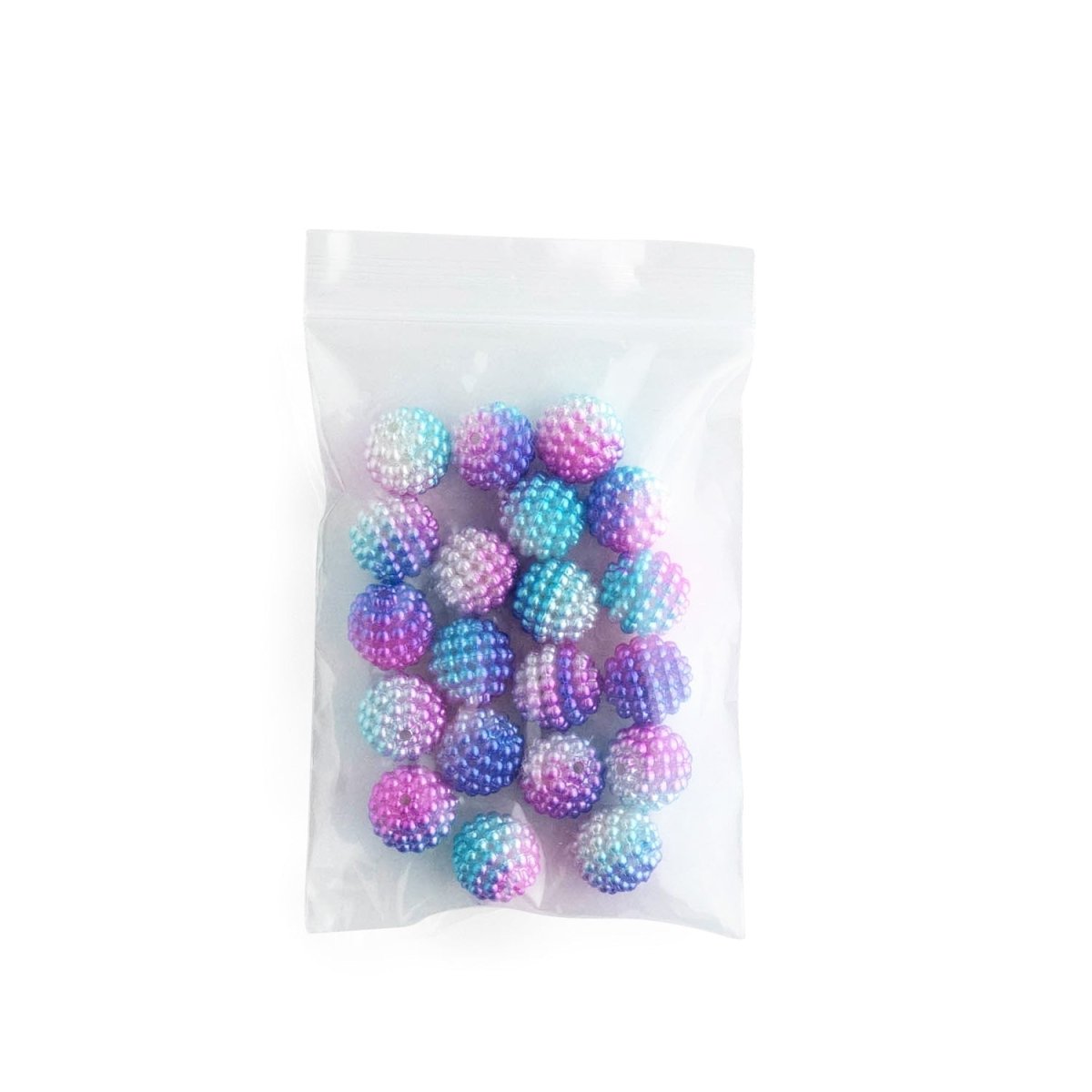 Acrylic Round Beads Ombre Pearl Berry Rhinestones 10mm Mermaid from Cara & Co Craft Supply