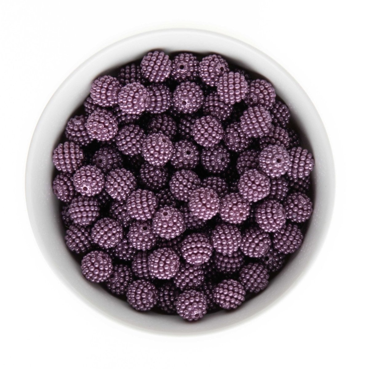 Acrylic Round Beads Pearl Berry Rhinestones Mulberry from Cara & Co Craft Supply