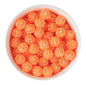 Acrylic Round Beads Rhinestone 16mm Orange AB from Cara & Co Craft Supply
