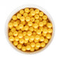 Acrylic Round Beads Solid 12mm Sunshine Yellow from Cara & Co Craft Supply