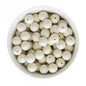 Acrylic Round Beads Solid 16mm Cream from Cara & Co Craft Supply