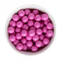 Acrylic Round Beads Solid 16mm Dark Pink from Cara & Co Craft Supply
