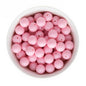 Acrylic Round Beads Solid 16mm Light Pink from Cara & Co Craft Supply