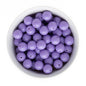 Acrylic Round Beads Solid 16mm Light Purple from Cara & Co Craft Supply
