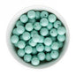 Acrylic Round Beads Solid 16mm Mint from Cara & Co Craft Supply
