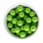 Acrylic Round Beads Solid 20mm Chartreuse from Cara & Co Craft Supply