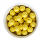 Acrylic Round Beads Solid 20mm Sunshine Yellow from Cara & Co Craft Supply