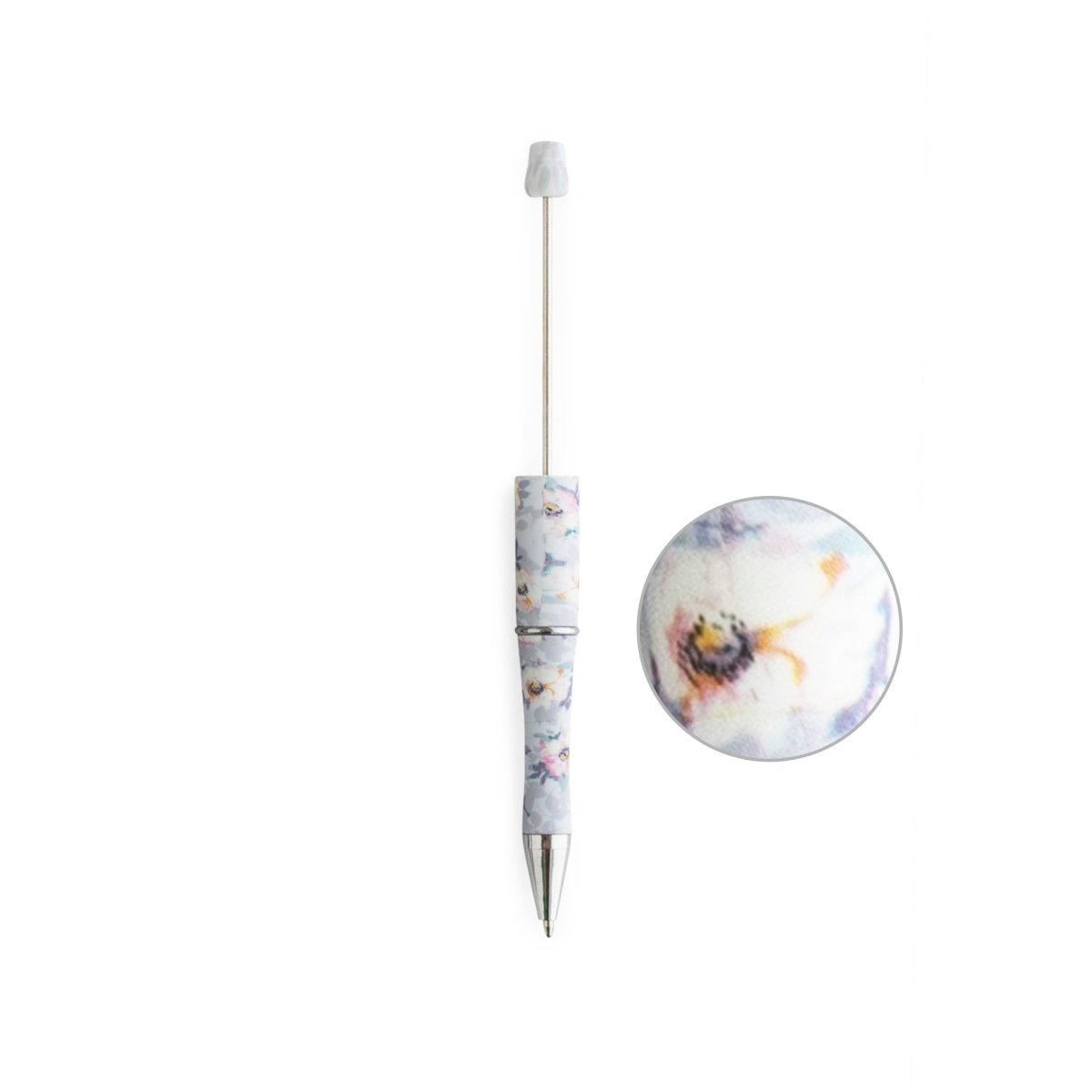 Beadables Pens - Plastic - Printed Soft Floral from Cara & Co Craft Supply