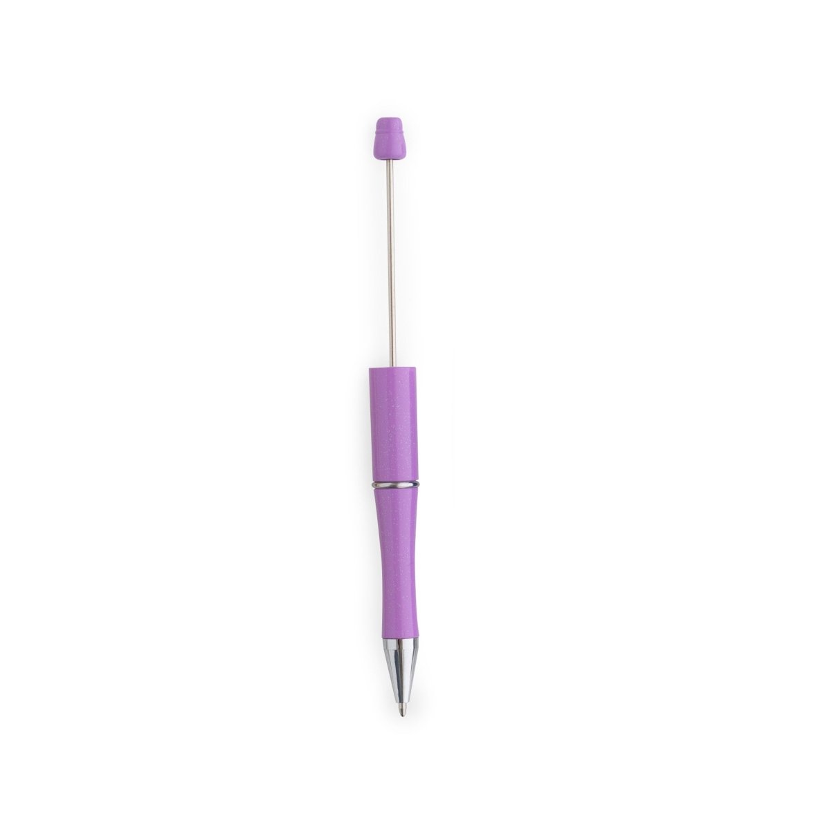 Beadables Plastic Pens Lavender Sparkles from Cara & Co Craft Supply