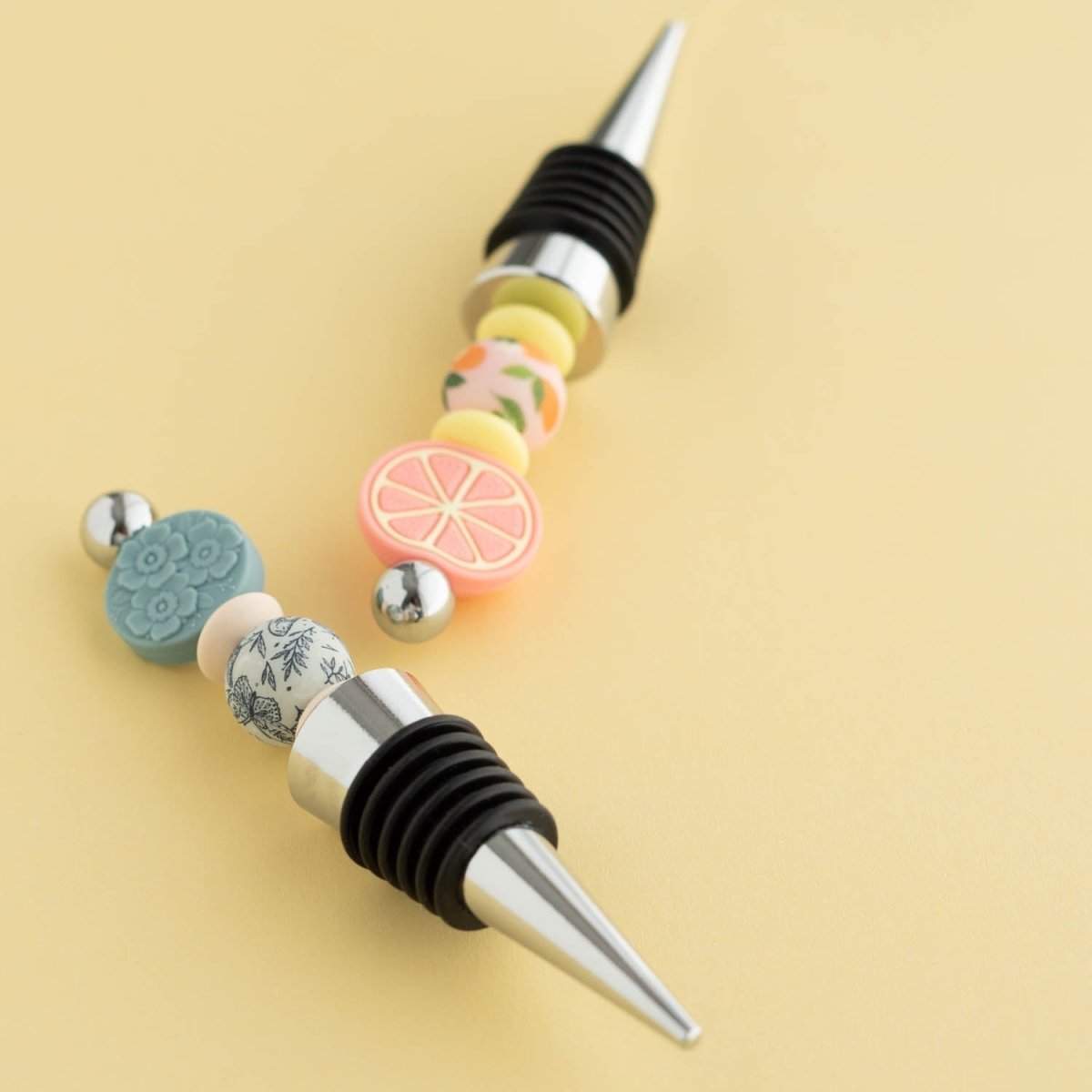 Beadables Wine Stoppers from Cara & Co Craft Supply