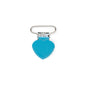 Clips Metal Hearts Sky Blue from Cara & Co Craft Supply