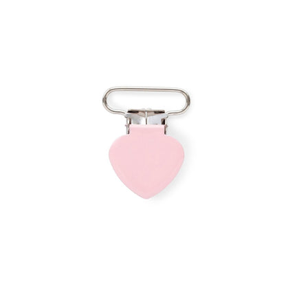 Clips Metal Hearts Soft Pink from Cara & Co Craft Supply