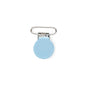 Clips Metal Rounds Aquamarine from Cara & Co Craft Supply
