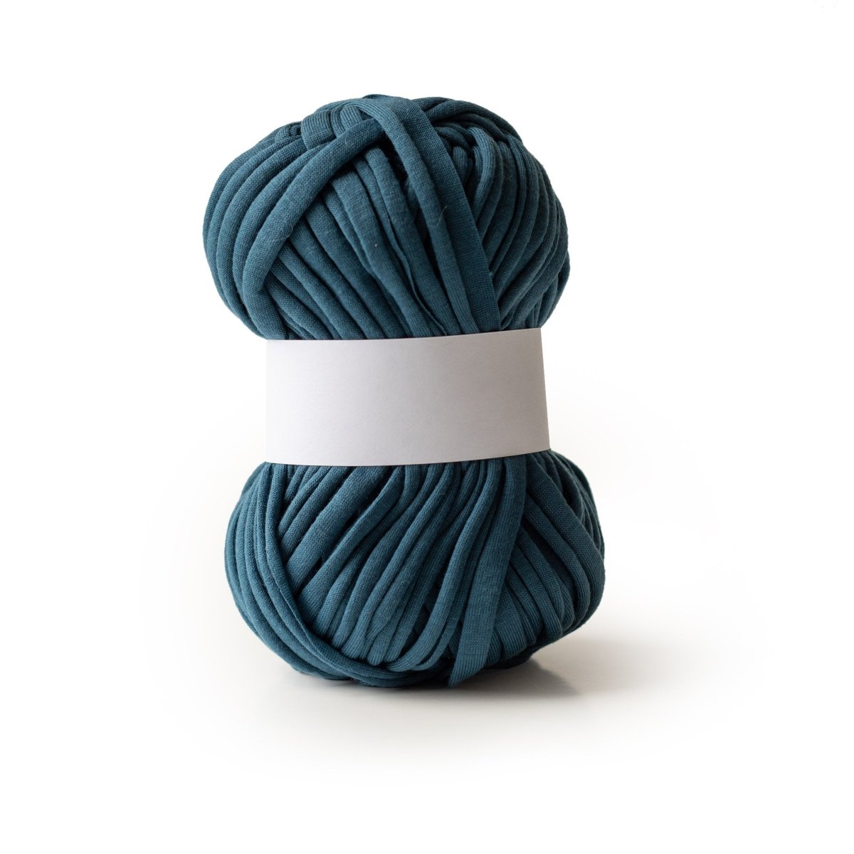 Cording Jersey T-Shirt Yarn Flannel Blue from Cara & Co Craft Supply