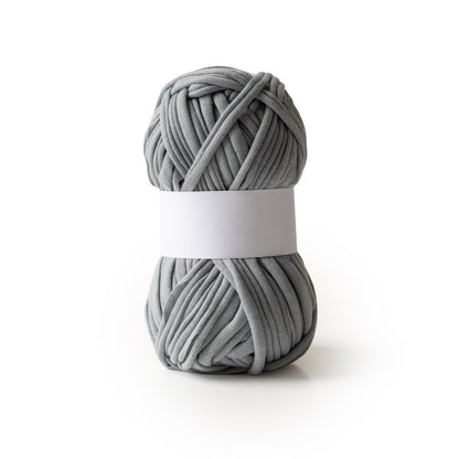 Cording Jersey T-Shirt Yarn Glacier Grey from Cara & Co Craft Supply