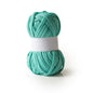 Cording Jersey T-Shirt Yarn Turquoise from Cara & Co Craft Supply